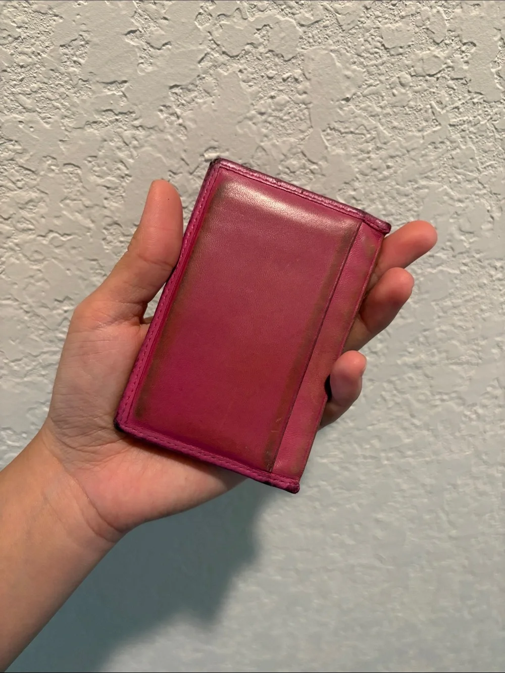 Miu Miu Pink Matelassé Card Holder Quilted